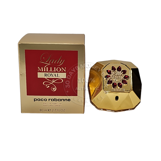 Paco Rabanne Lady Million Royal EDP 2.7 oz Spray for Women - Damaged Box