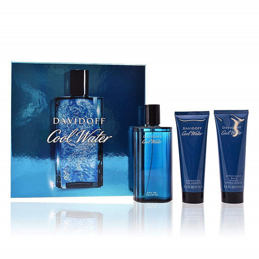 Davidoff Cool Water Cologne Gift Set for Men, 3 Pieces