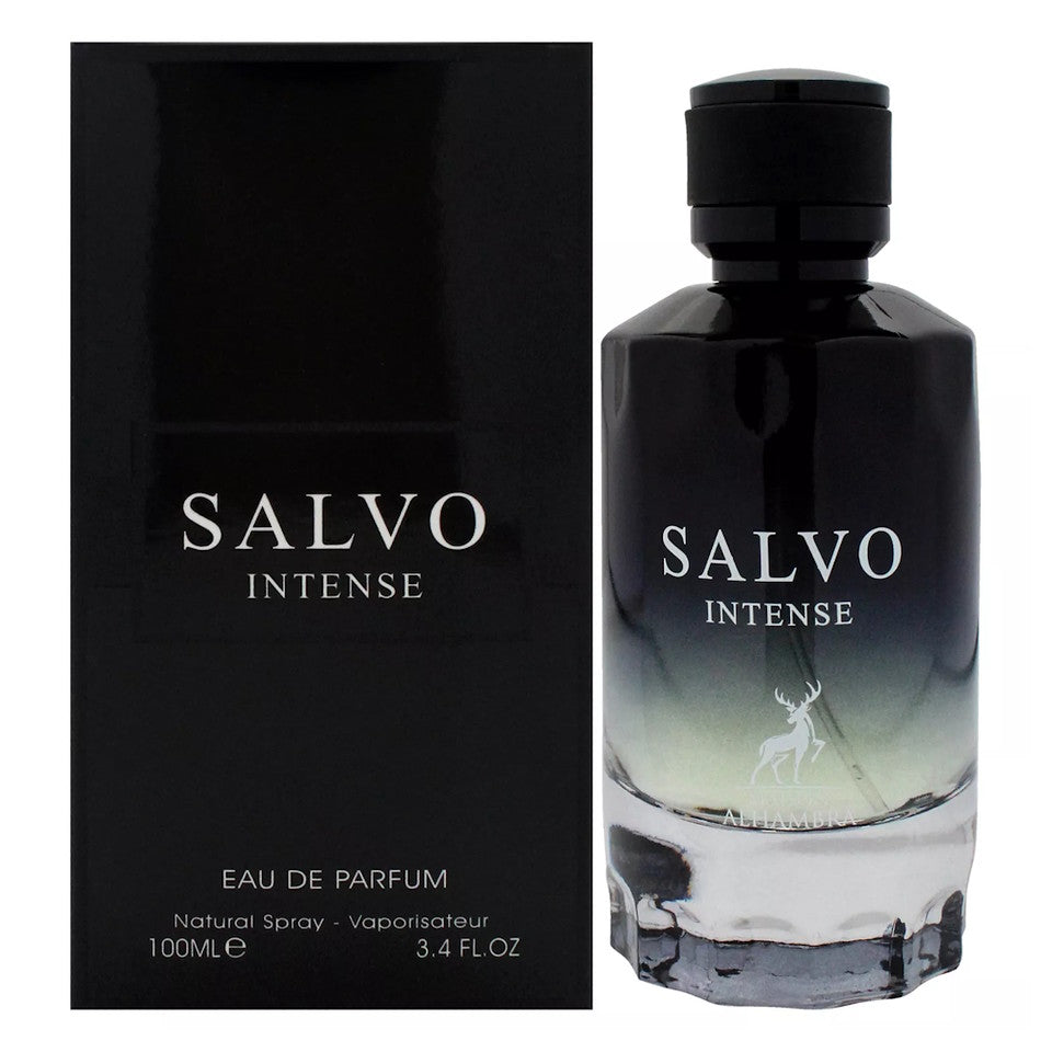 Maison Alhambra Salvo Intense Eau De Parfum Spray, 3.4 Ouncess 100ml (Men)