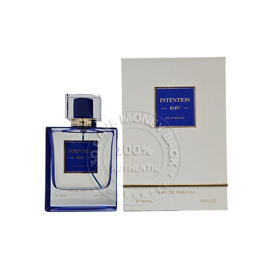 SB Perfume Intention Blue Eau De Parfum 3.4 oz  / 100 ml Men's Spray