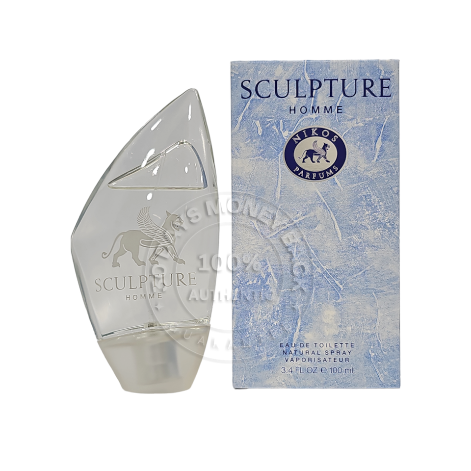 Sculpture Homme Nikos Parfums EDT 3.4 oz / 100 ml Spray For Men