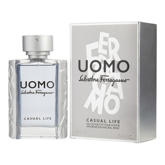 Salvatore Ferragamo Uomo Casual Life Eau de Toilette 3.4 oz / 100 ml For Men