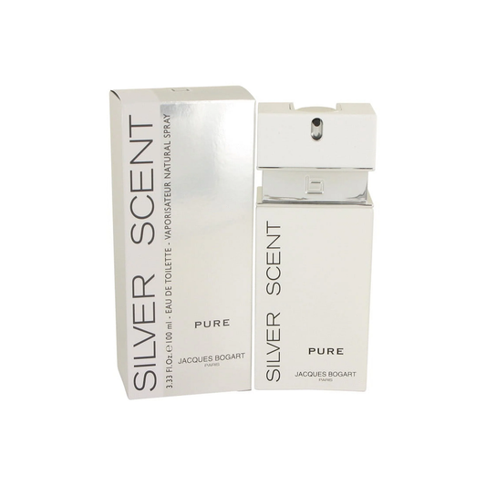 Silver Scent Pure by Jacques Bogart 3.3 oz / 100 ml Eau De Toilette Men's Spray