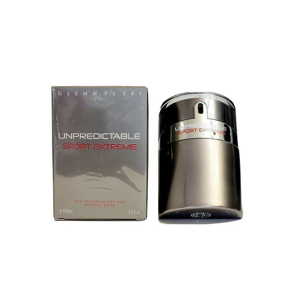 Unpredictable Sport Extreme by Glenn Perri, 3.4 oz Eau de Parfum Spray for Men