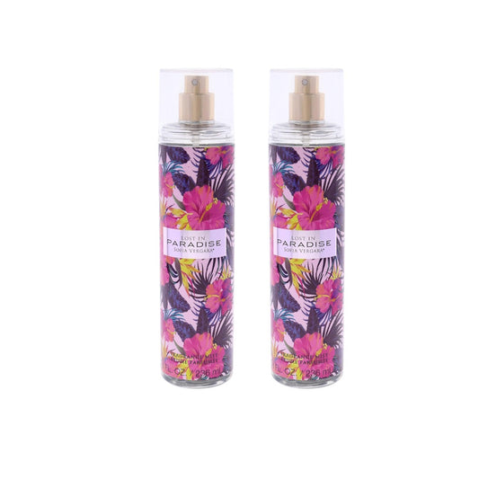 Sofia Vergara Lost In Paradise Body Mist 8.0 oz / 236 ml For Women (Pack of 2)