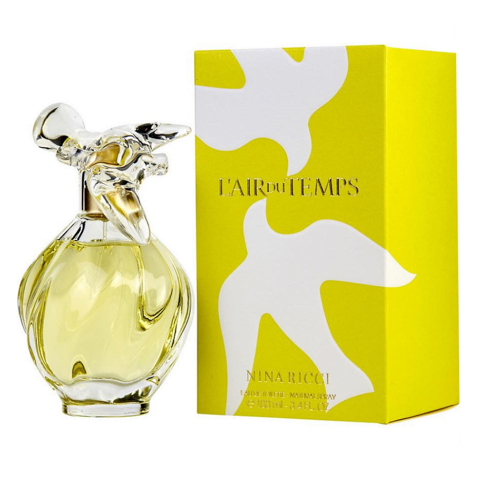 Nina Ricci L'air Du Temps 3.4 oz / 100 ml Eau De Toilette For Women NOT SEALED