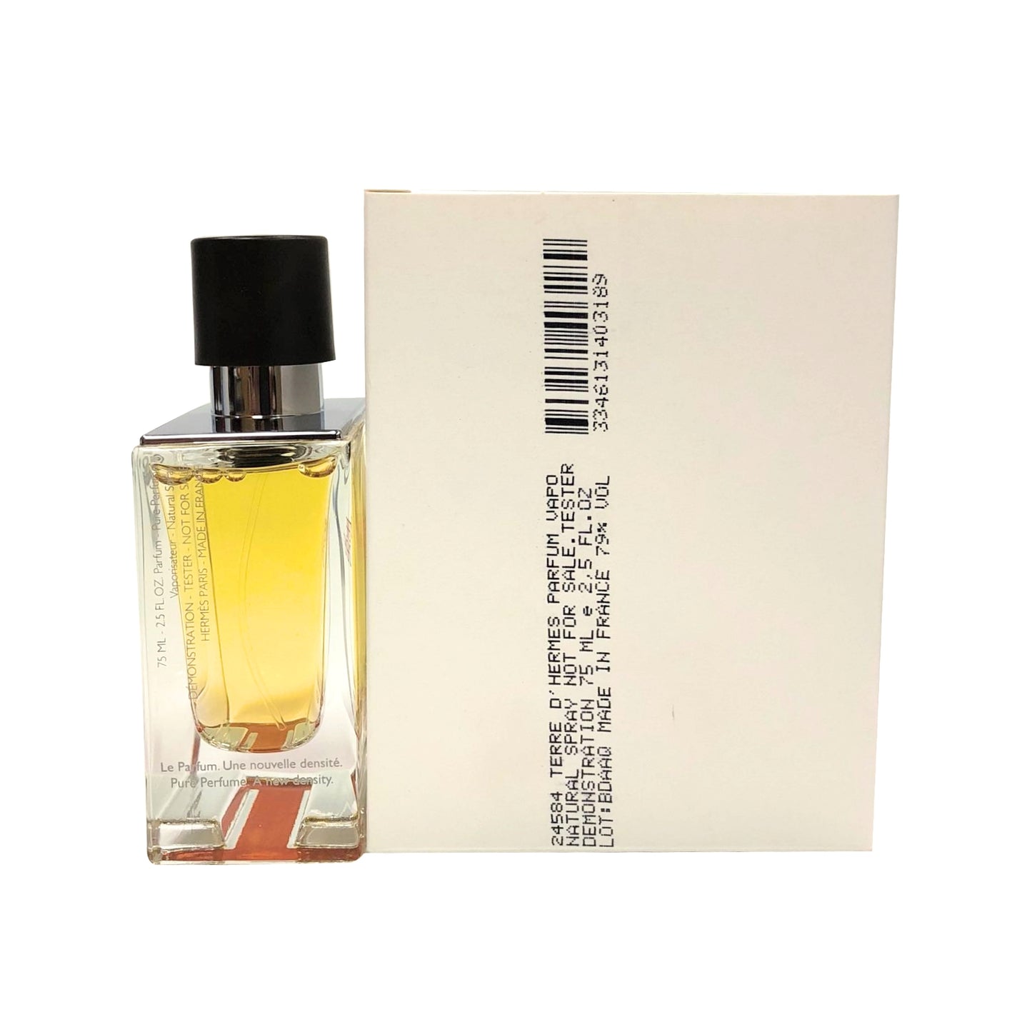 Terre D'Hermes Pure Perfume 2.5 oz / 75 ml Spray (As Seen In Picture)