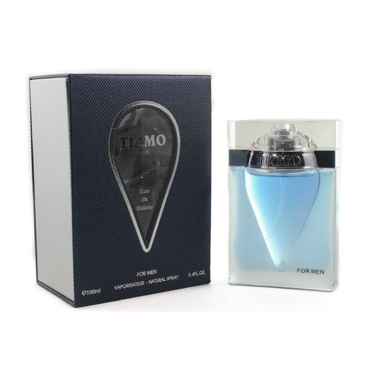 Tiamo Blue EDT 3.4 oz / 100 ml Spray For Men