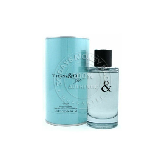 Tiffany & Co Tiffany & Love Eau De Toilette Spray For Men 3 oz / 90 ml