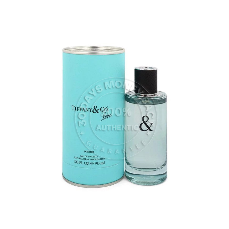 Tiffany & Co Tiffany & Love Eau De Toilette Spray For Men 3 oz / 90 ml