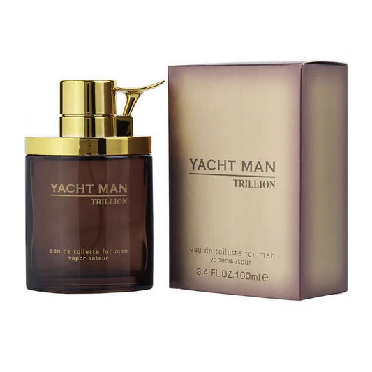 Yacht Man Trillion Eau De Toilette 3.4 Oz Yacht Men's Cologne