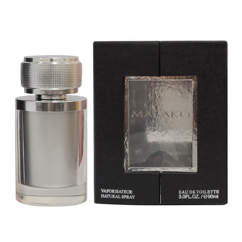 Masako Uomo Platinum Eau de Toilette 3.0 oz / 90 ml Spray