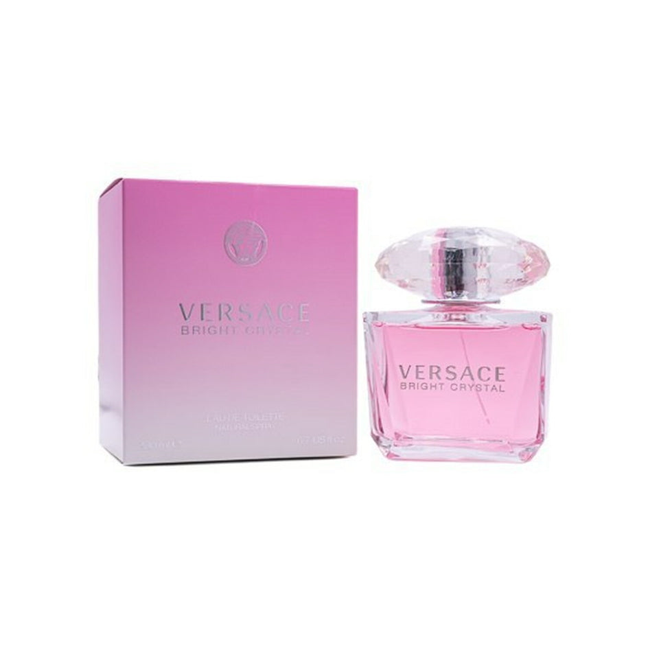 Versace Bright Crystal Eau de Toilette, Perfume for Women, 6.7 Oz