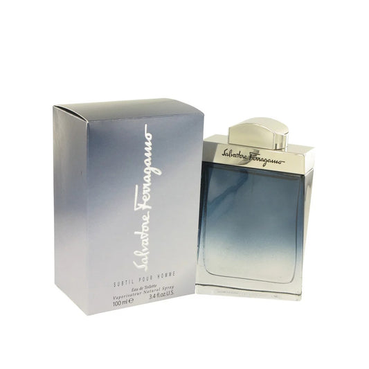 Salvatore Ferragamo Subtil Pour Homme EDT 3.4 oz Men's Spray (NOT SEALED)