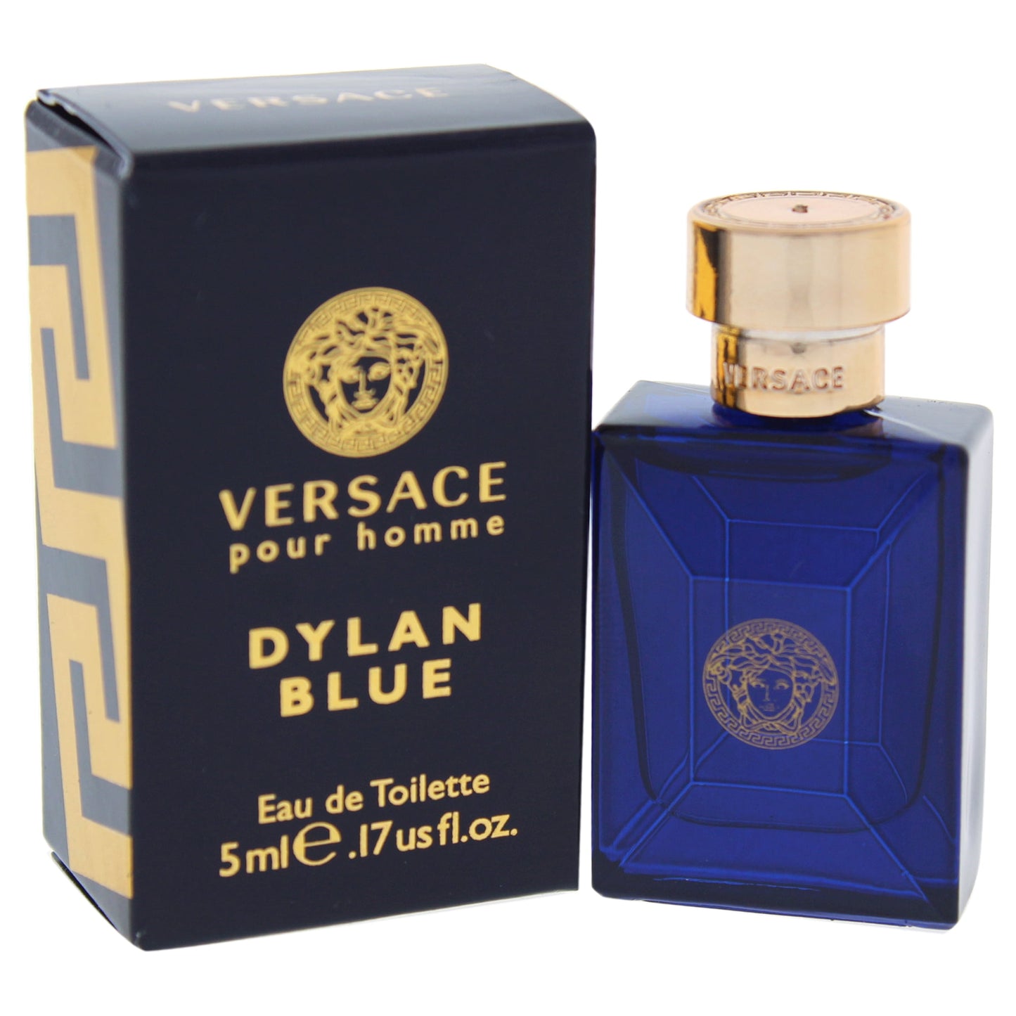 Versace Dylan Blue EDT 0.17 oz / 5 ml Splash for Men