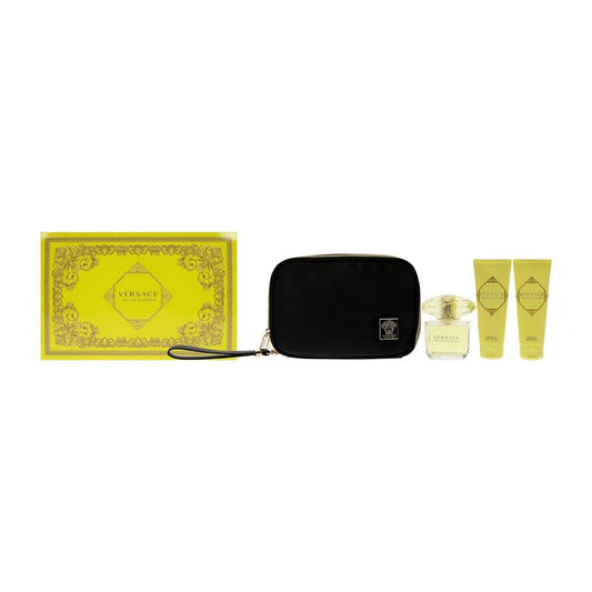 Versace Yellow Diamond by Versace for Women - 4 Pc Gift Set