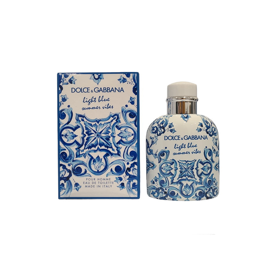 Dolce & Gabbana Light Blue Summer Vibes Pour Homme EDT 4.2 oz / 125 ml Spray