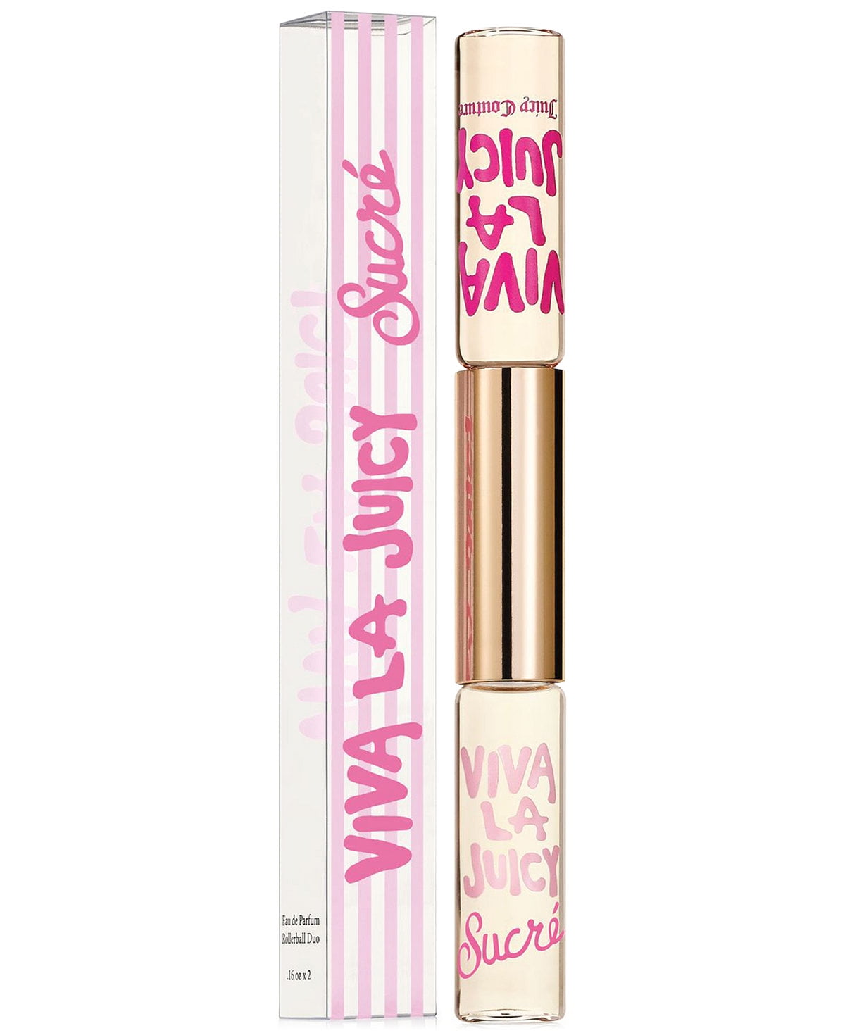 Viva la Juicy Sucre Dual Rollerball Eau De Parfum .17 oz / 5 ml By Juicy Couture