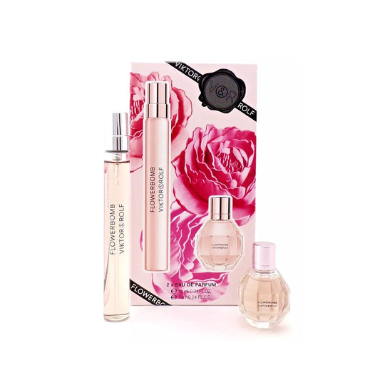 Viktor Rolf Flowerbomb Eau De Parfum 2PC Travel Set For Women