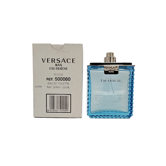 Versace Man Eau Fraiche 3.4 oz / 100 ML Eau De Toilette For Man No CAP
