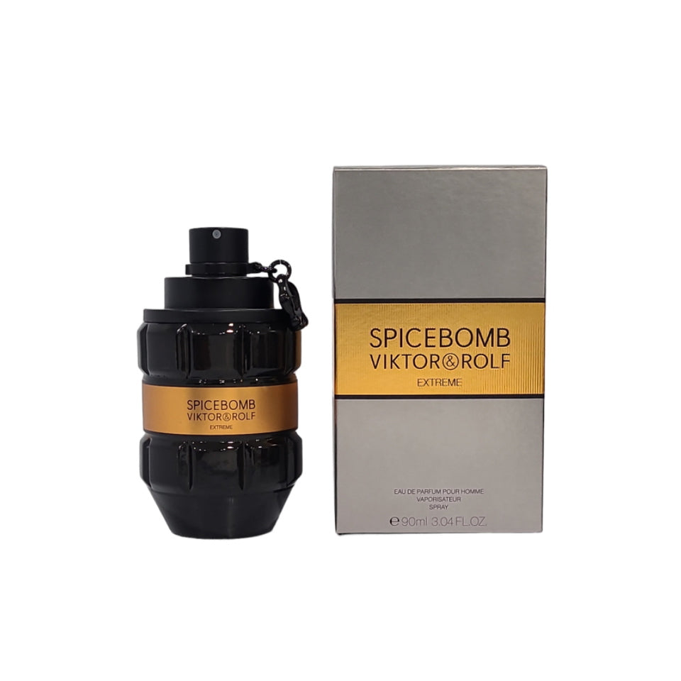 Viktor & Rolf Spicebomb Extreme EDP 3.04 oz /90 ml Spray For Men Damaged Box