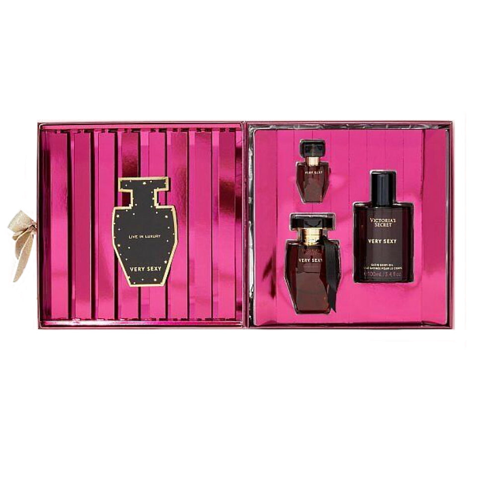 Victoria's Secret Very Sexy Eau de Parfum 3PCS Gift Set For Women