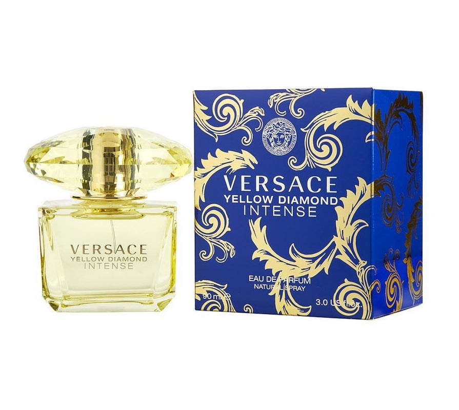 Versace Yellow Diamond Intense Eau De Parfum 3 oz / 90 ml Spray For Women