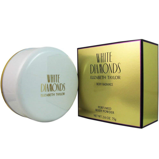 Elizabeth Taylor White Diamonds Body Radiance 2.6 oz / 75 g Perfumed Body Powder