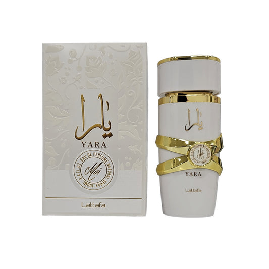 Yara Moi (White) Perfume by Lattafa - Authentic & Luxury Fragrance - Eau de Parfum for Women - 3.4Fl Oz / 100ml
