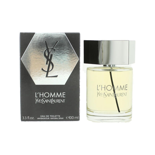 YSL L'HOMME * Yves Saint Laurent 3.3 oz / 100 ml Eau De Toilette Men Cologne