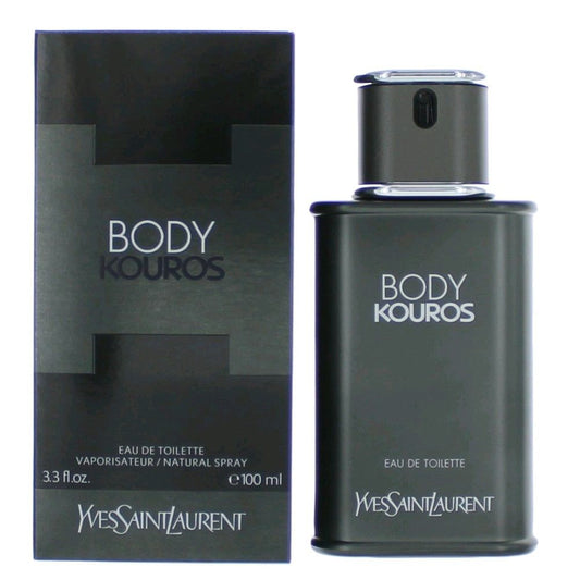 Yves Saint Laurent Kouros Body EDT 3.3 oz / 100 ml Men's Spray {NOT SEALED}