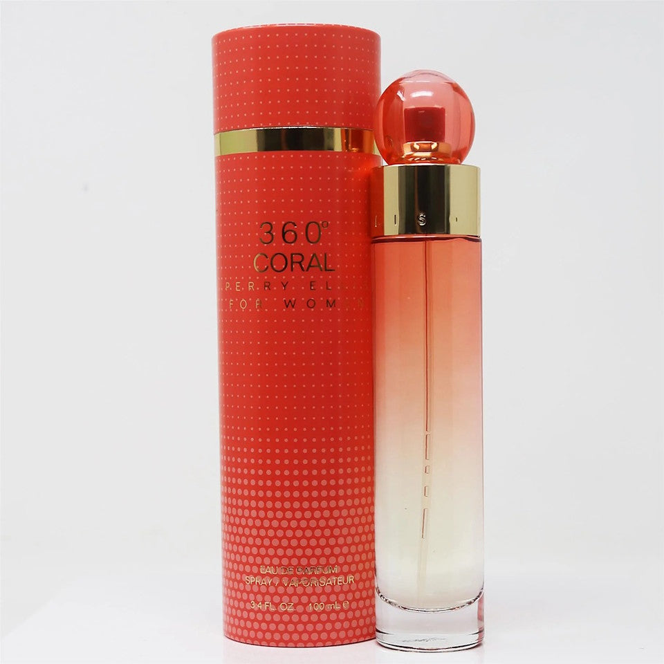 Perry Ellis 360 Coral for Women 3.4 oz / 100 ml EDP Spray