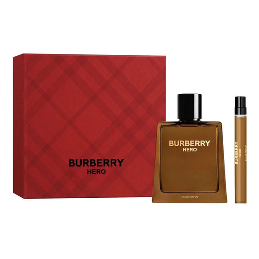 Burberry Hero 2 PC ( 100 ml + 10 ml ) Eau De Parfum Gift Set for Men
