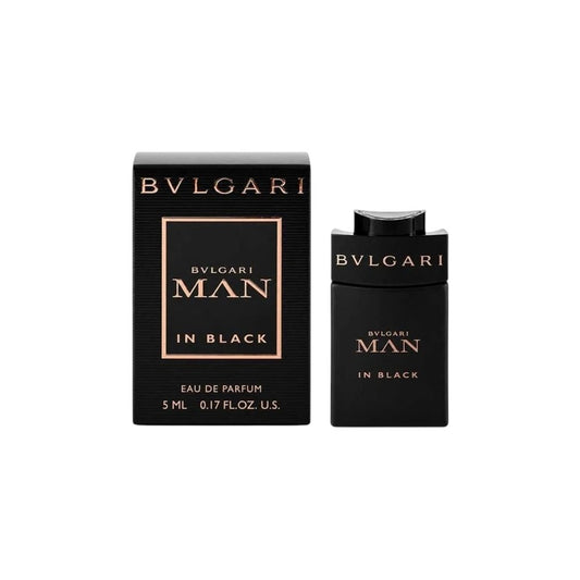 Bvlgari Man In Black Eau De Parfum 0.17 oz / 5 ml Splash For Men