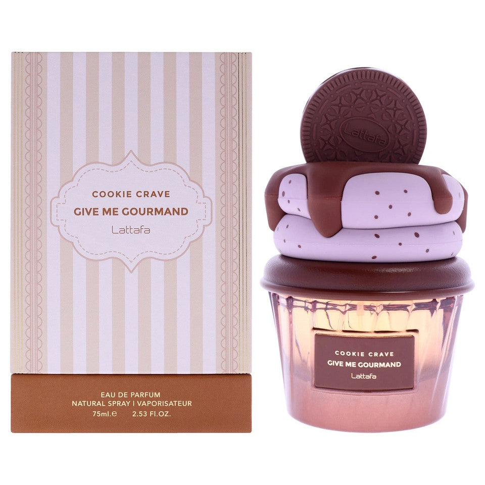Lattafa Give Me Gourmand Cookie Crave EDP 2.53 oz / 75 ml Unisex Spray