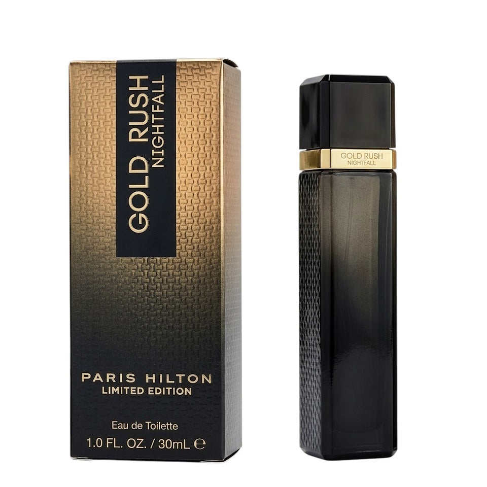 Gold Rush Nightfall by Paris Hilton Limited Edition 1.0 Fl Oz / 30 ML EDT Spray