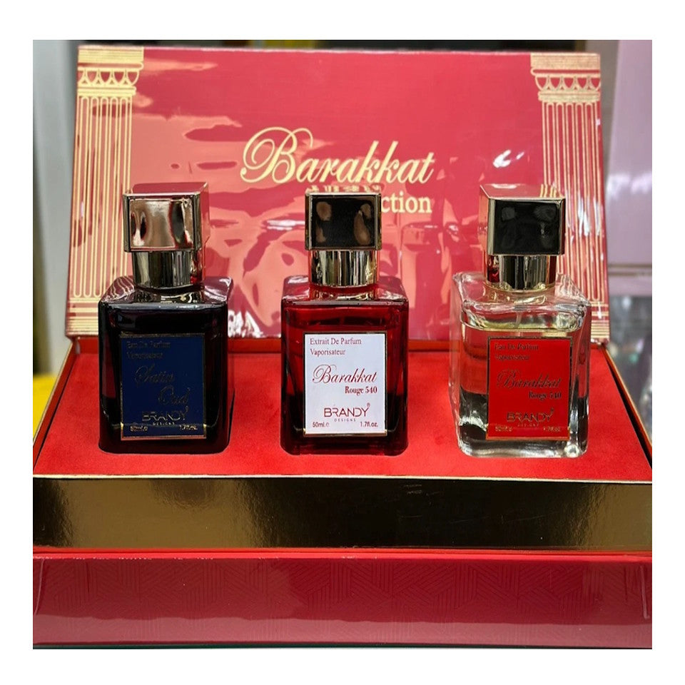 Barakkat Collection 3-Piece Eau de Parfum Gift Set by Brandy Designs