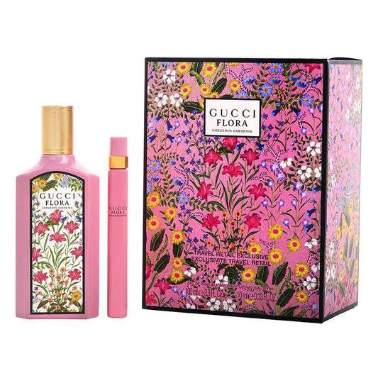 Gucci Flora Gorgeous Gardenia 2 Piece Eau De Parfum Gift Set For Women