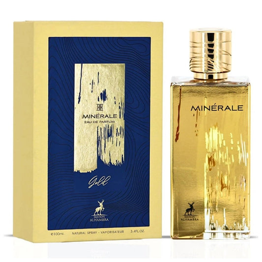 Minerale Gold by Maison Alhambra EDP 3.4 oz / 100 ml Spray For Unisex