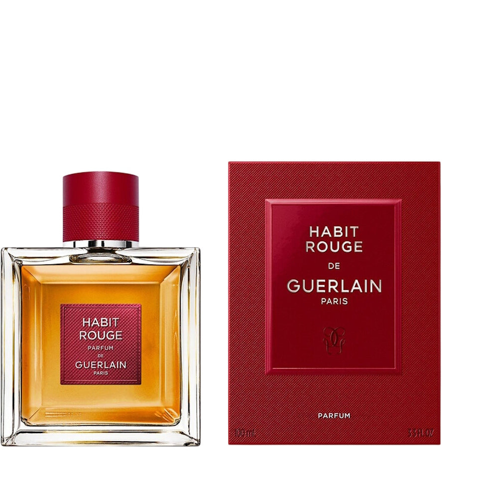 Habit Rouge De Guerlain Paris By Guerlain Parfum 3.3 oz / 100 ml Men's Spray