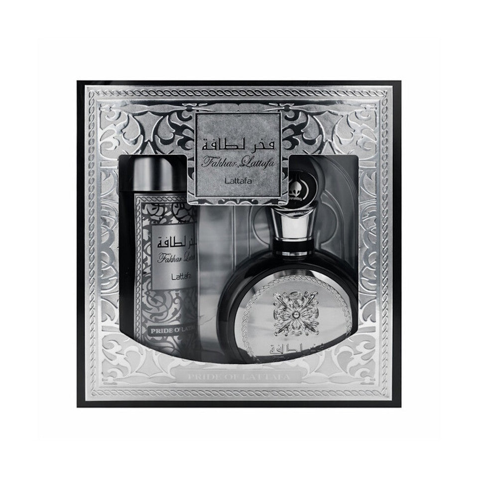 Lattafa Perfumes Fakhar Men 2 Pieces Gift Set EDP
