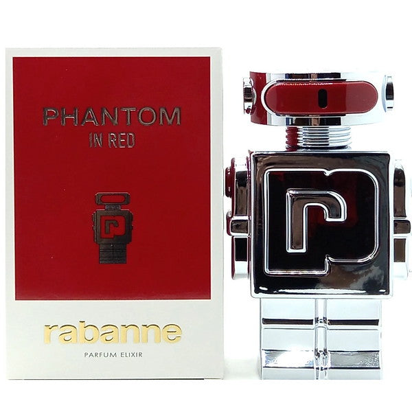Paco Rabanne Phantom In Red PARFUM ELIXIR 3.4 oz / 100 ml Men's Spray