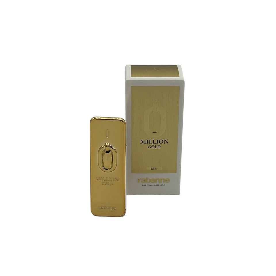 Paco Rabanne 1 Million Gold Elixir for Men 0.17 oz / 5 ml Parfum Intense Splash
