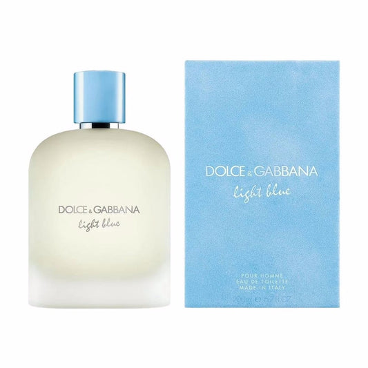 Dolce & Gabbana Light Blue Pour Homme EDT 6.7 oz Spray For Men *NEW PACKING*