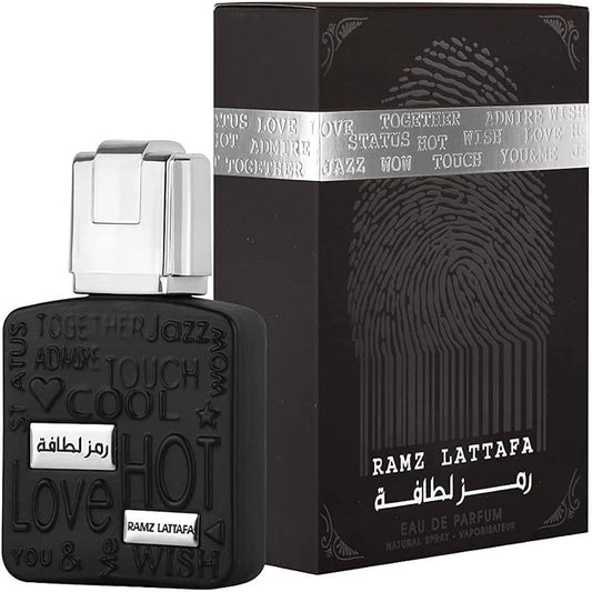 RAMZ SILVER by Lattafa Eau De Parfum 3.4 oz / 100 ml Unisex Spray