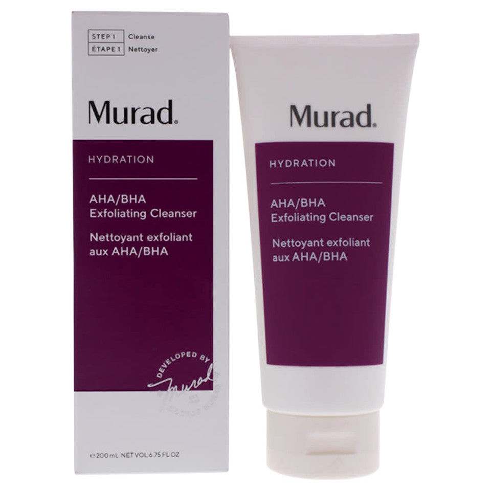 Murad Hydration AHA/BHA 6.75 oz / 200 ml Exfoliating Cleanser