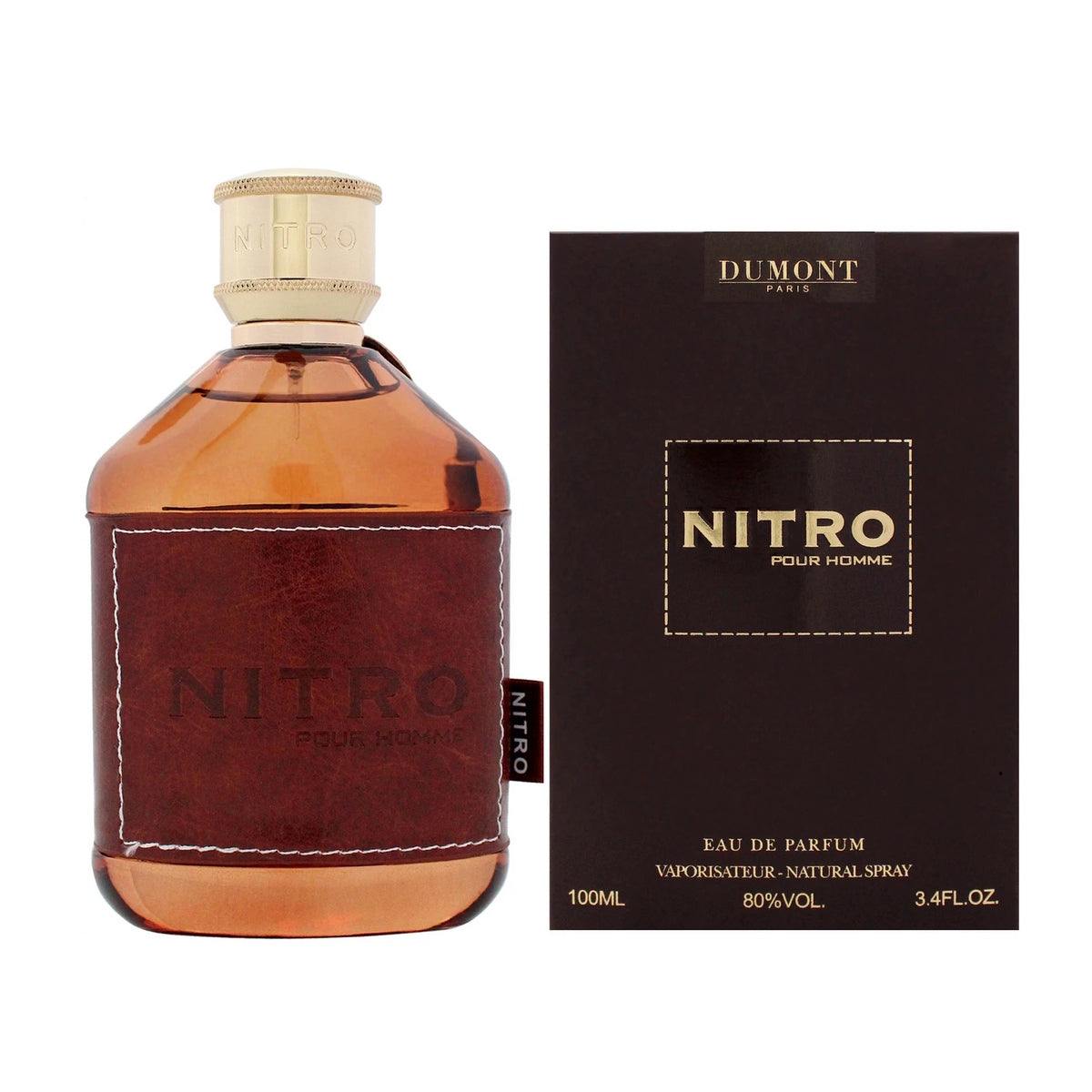 Dumont Paris Nitro Pour Homme Eau de Parfum 3.4 oz / 100 ml Spray For Men