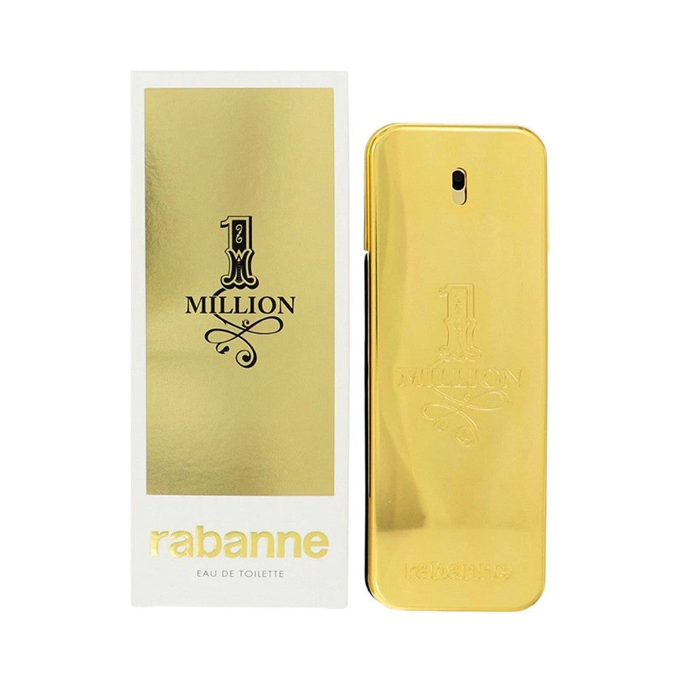 Paco Rabanne 1 Million Eau De Toilette 3.4 oz New Unused No Cellophane