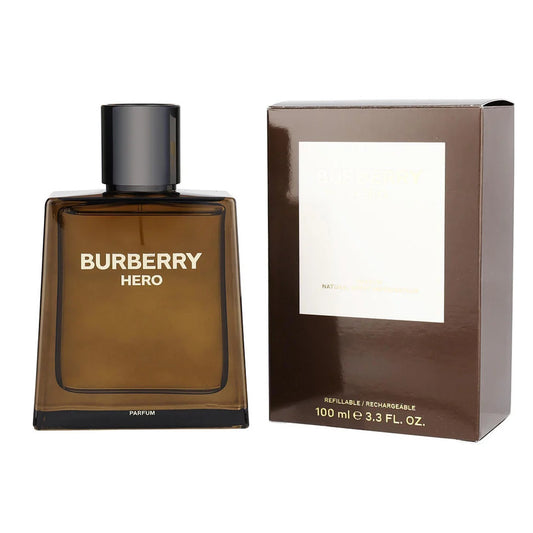 Burberry Hero Parfum 3.3 oz / 100 ml Refillable Spray for Men