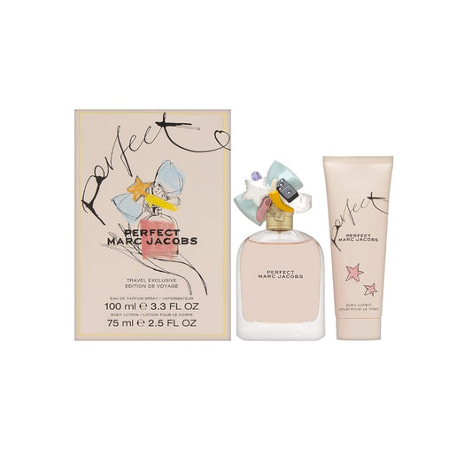 Marc Jacobs Perfect Women 3.3 oz EDP Spray &  Body Lotion 2.5 oz
